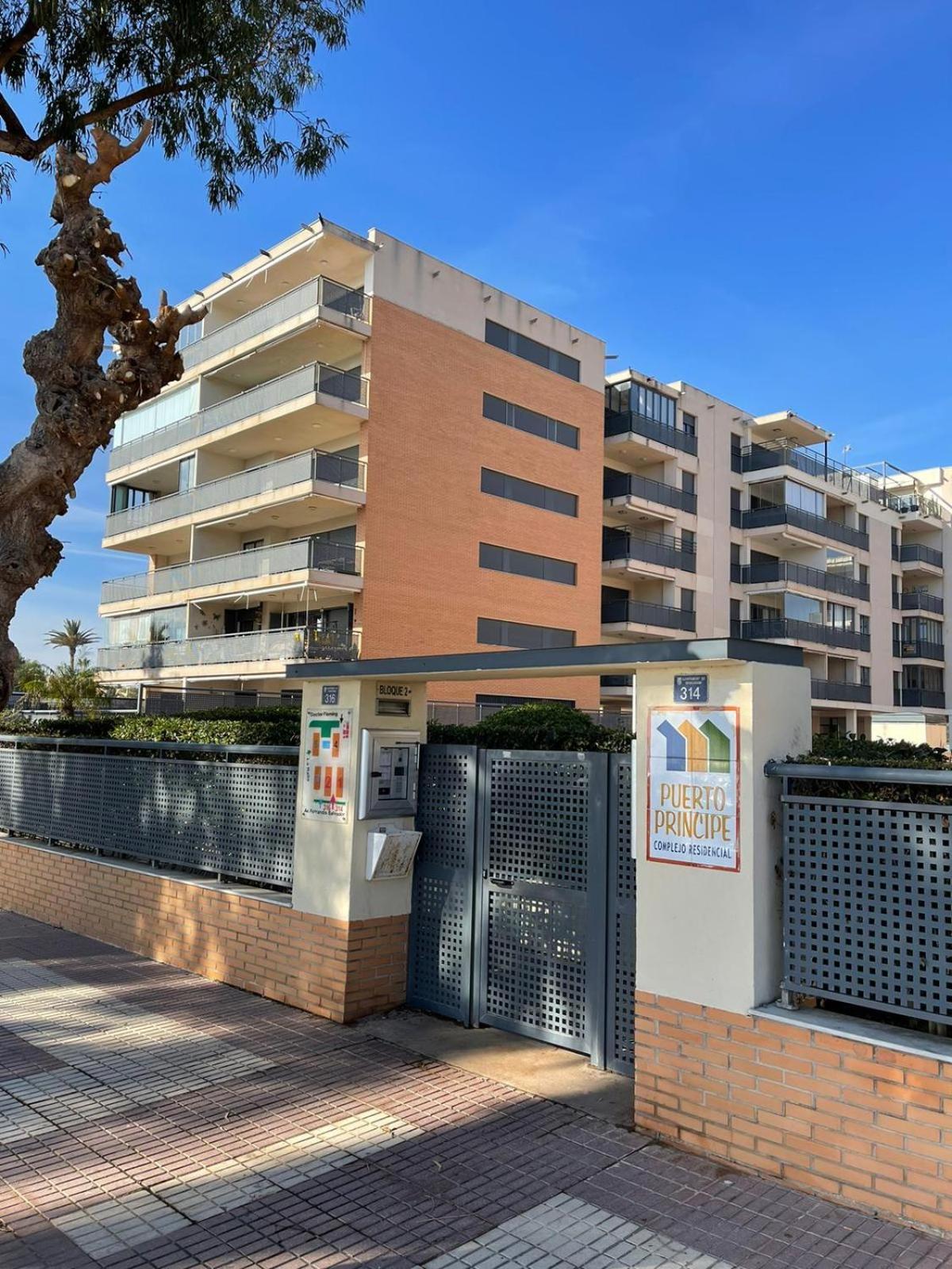 Precioso Apartamento Con Vistas Al Mar Беникасим Экстерьер фото
